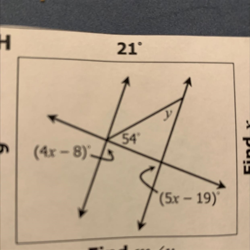 Find x and y pleaseee-example-1