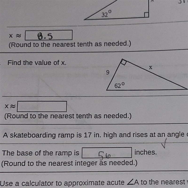 Find the value of X. Please help!-example-1