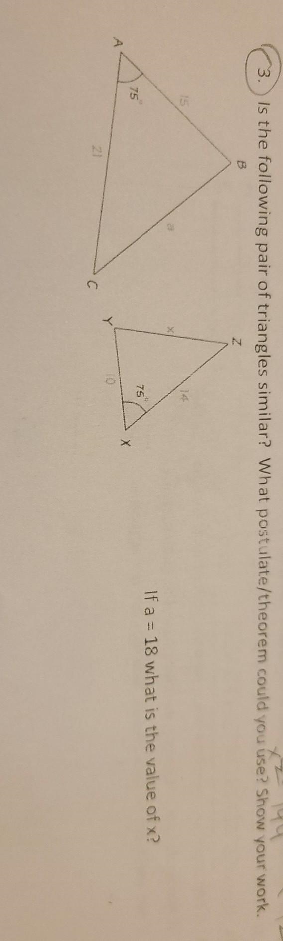 I dont understand what postulate/theorem i need to use. can u help?​-example-1