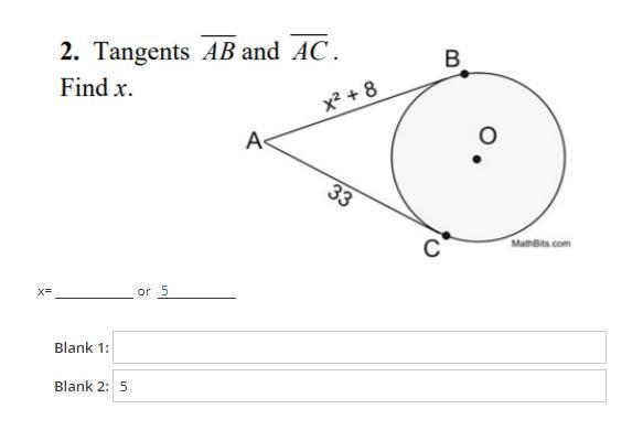 This is with tangents I have already figured out one portion of the problem please-example-1