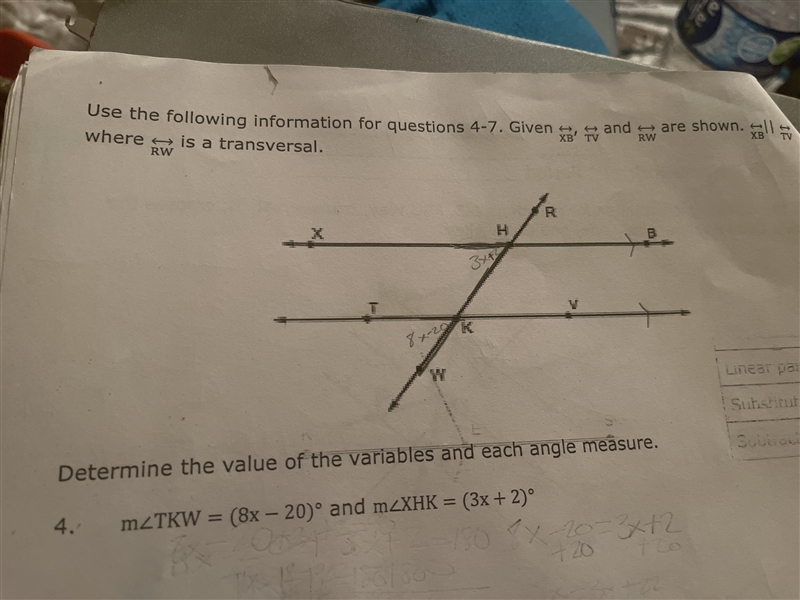 What is the value of X-example-1