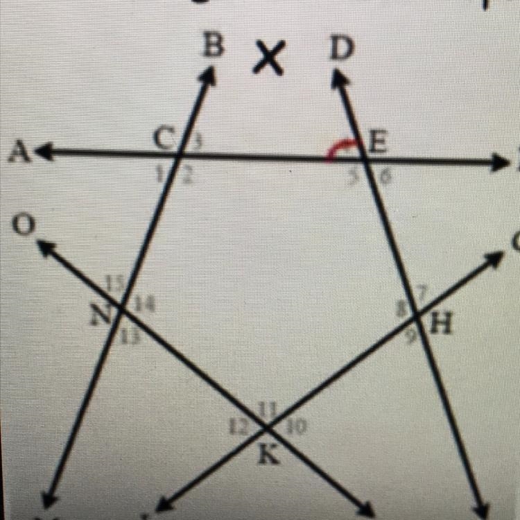 Which angle is an vertical angle with angle BCA. Need help with this question please-example-1