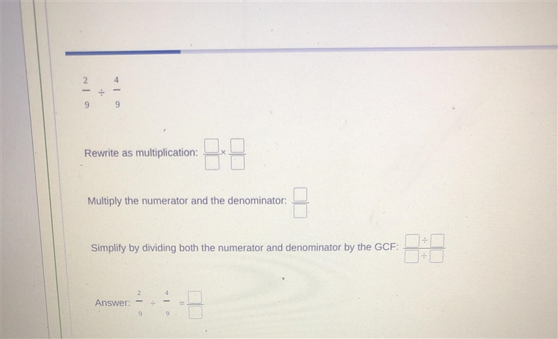 1Rewrite as multiplication:Multiply the numerator and the denominatorSimplify by dividing-example-1