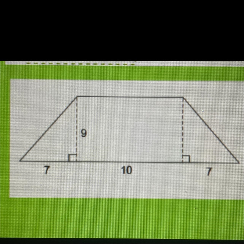 What is the area of the trapezoid-example-1