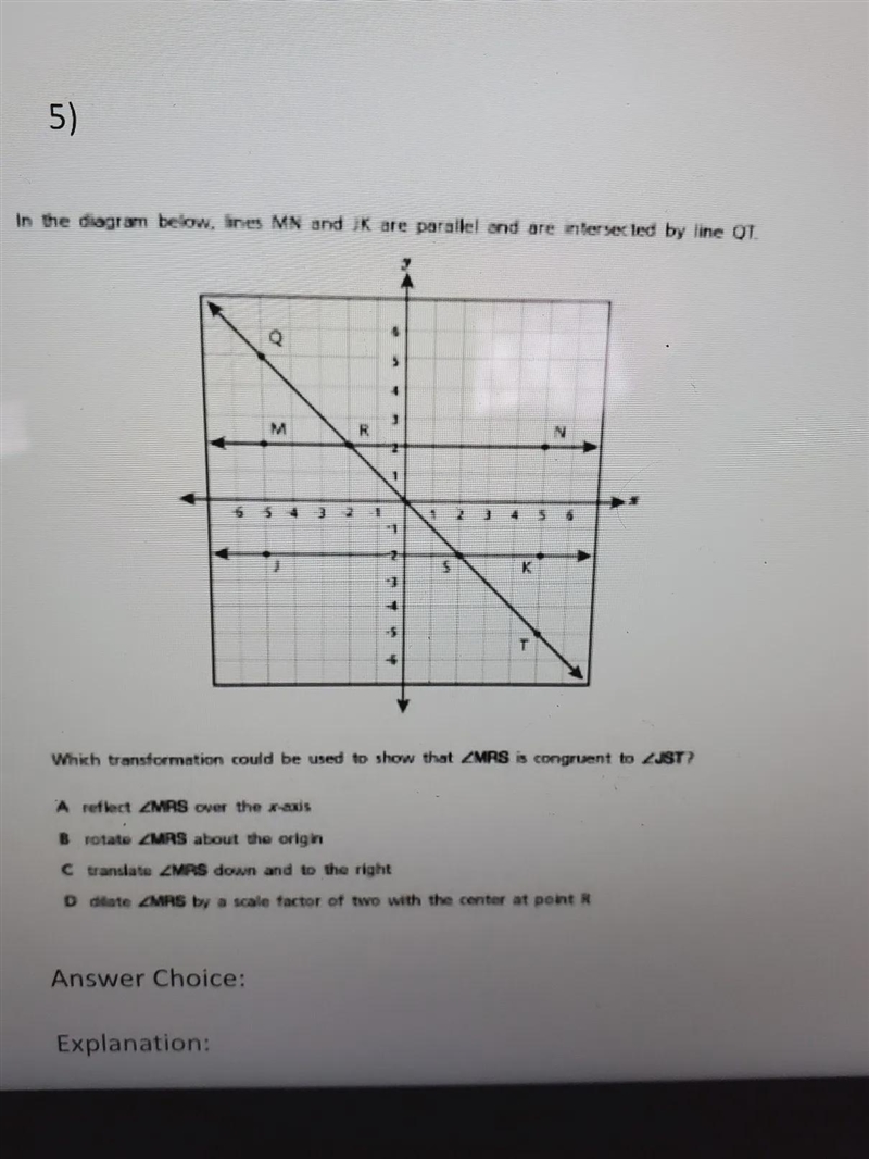 Which transformation could be used to show that-example-1