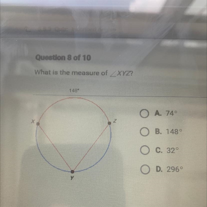 What is the measure of xyz-example-1