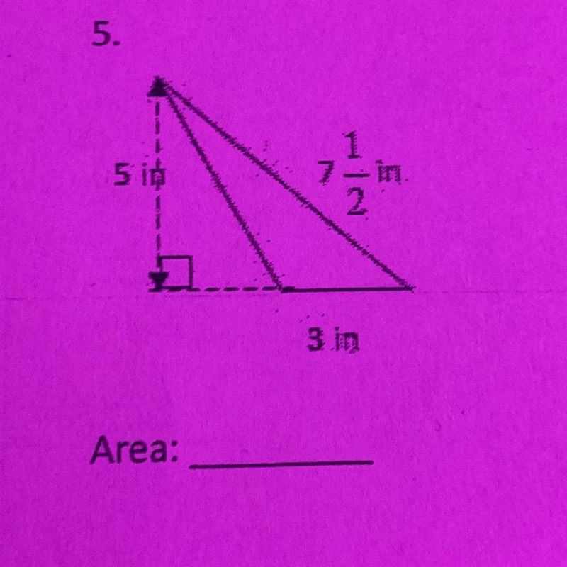 Find the area of the figure below: Please help me out! I have a unit test tomorrow-example-1