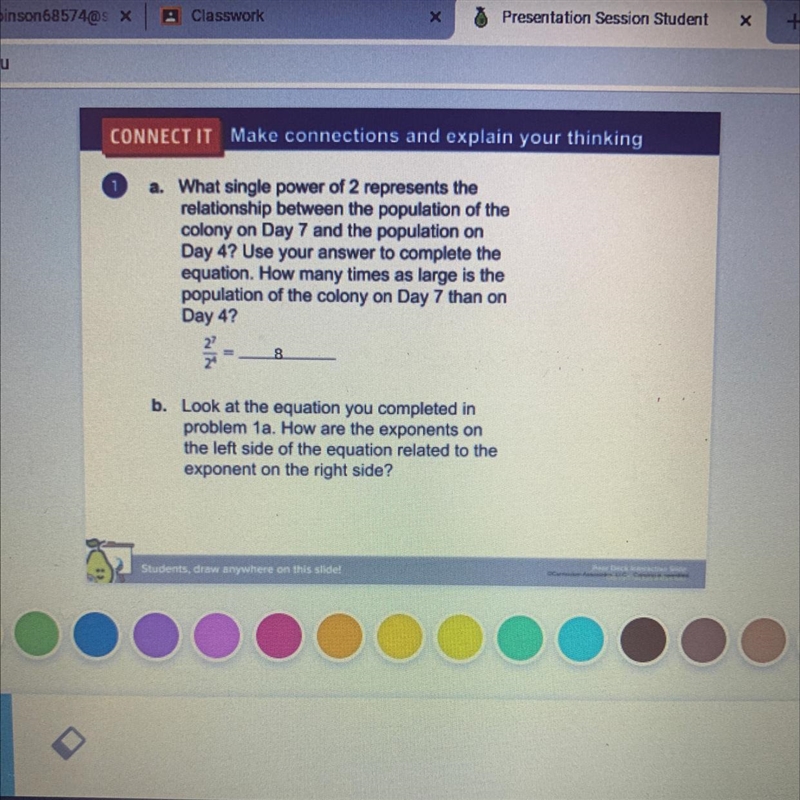 I really need help on understanding how the exponents relate to each other ?-example-1