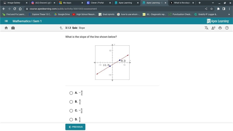 What is the slope shown below?-example-1