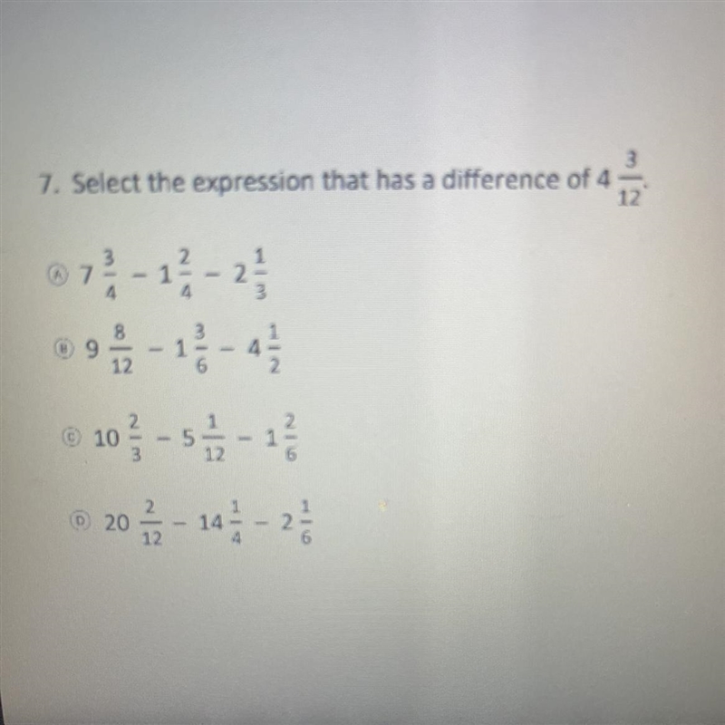 I need help immediately!! It’s subtract mixed numbers with unlike denominators!!-example-1