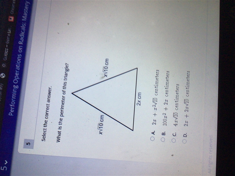 What is the perimeter of the triangle?-example-1