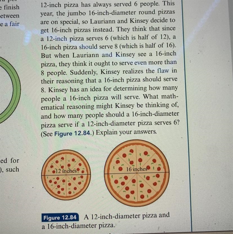 #6.) Lauriann and Kinsey are in charge of the annual pizza party. In the past, they-example-1