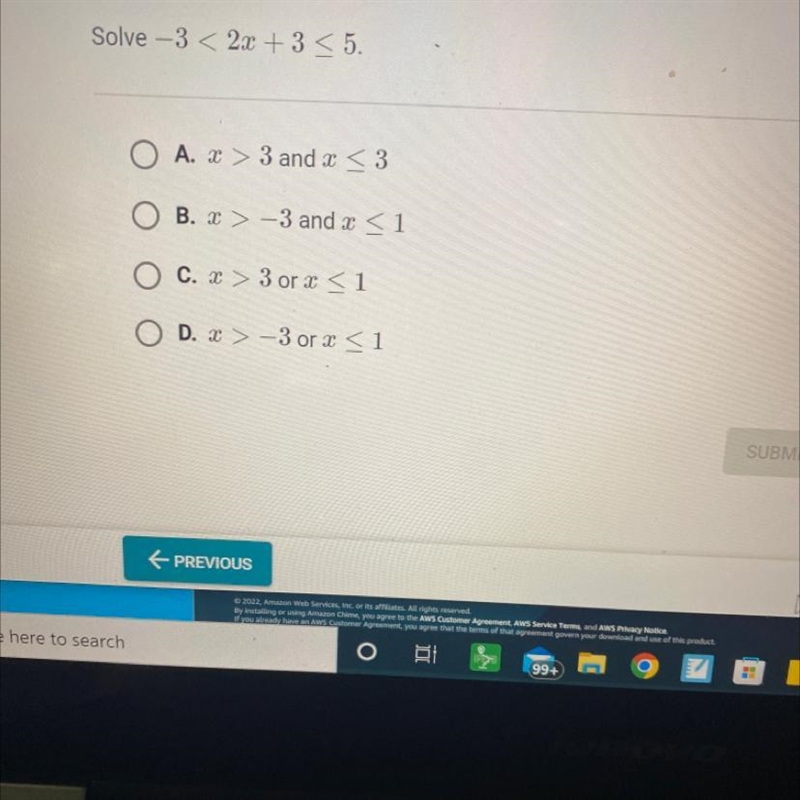 -3<2x+3< or equal to 5-example-1