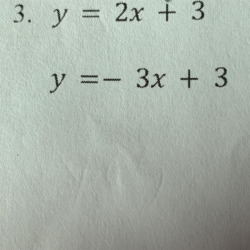 “Solve the following systems of equations using any method” ( elimination, substitution-example-1