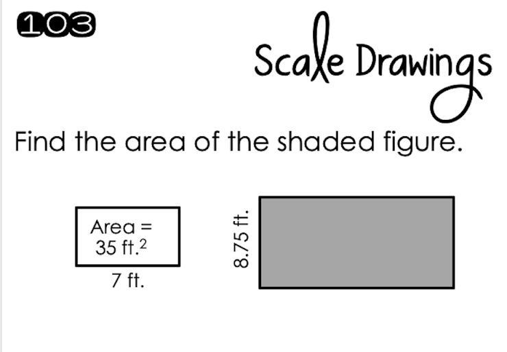 Find the area of the shaded figure-example-1