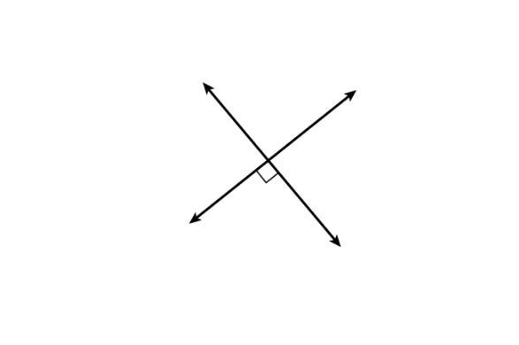 Describe the relationship between the lines. 1. The lines intersect to form an angle-example-1