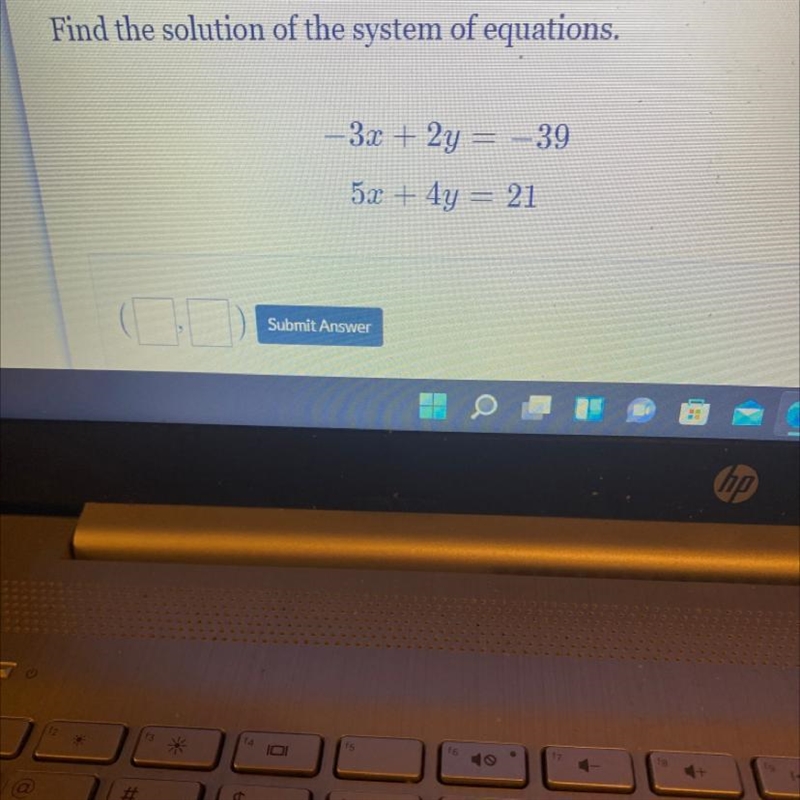 Find the system if equations it has to be in x and y coordinate-example-1