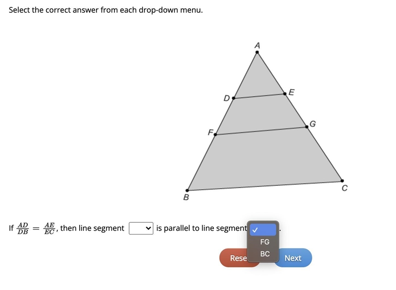 Can you please solve thisOptions for the first box: 'AD' or 'DE'-example-1