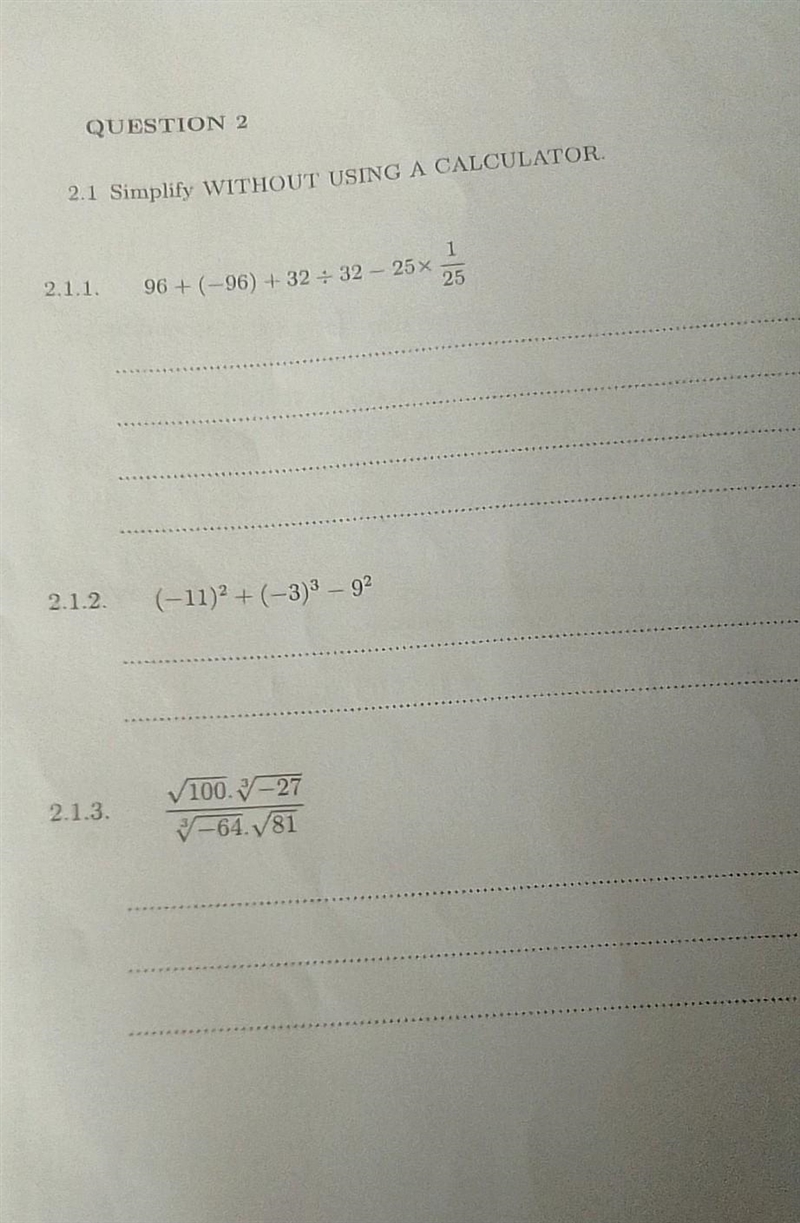 96+(-96)+32÷32-25×25​-example-1