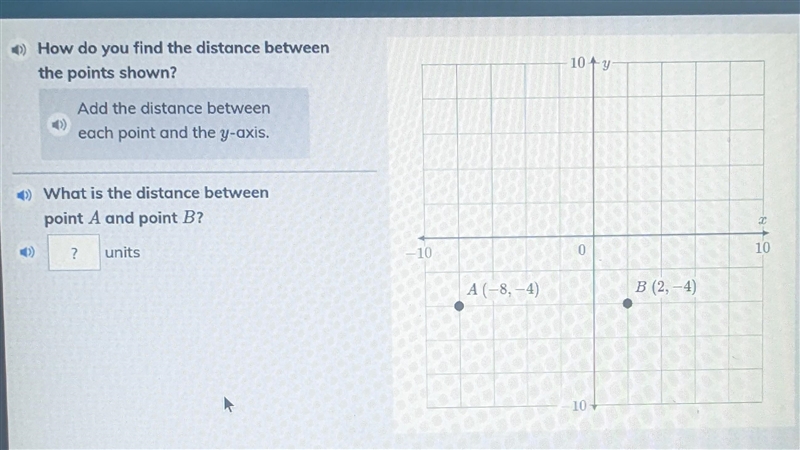 What's the distance between points A and B​-example-1