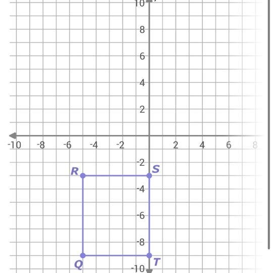 Write the coordinates of the vertices after a rotation 90° counterclockwise around-example-1