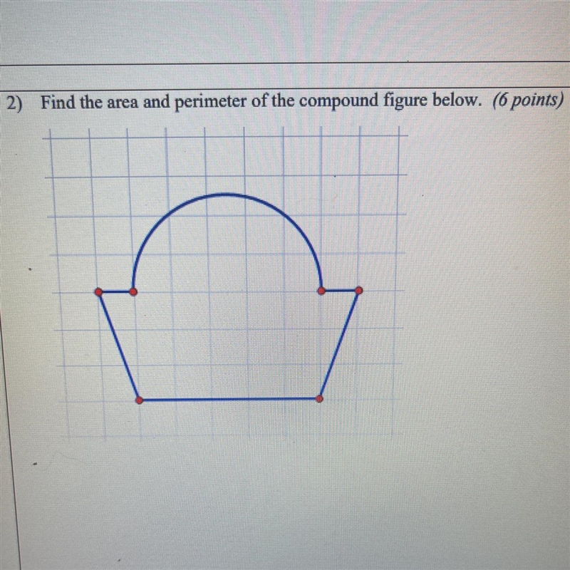 Find the area and perimeter of the compound figure below. (6 points)-example-1