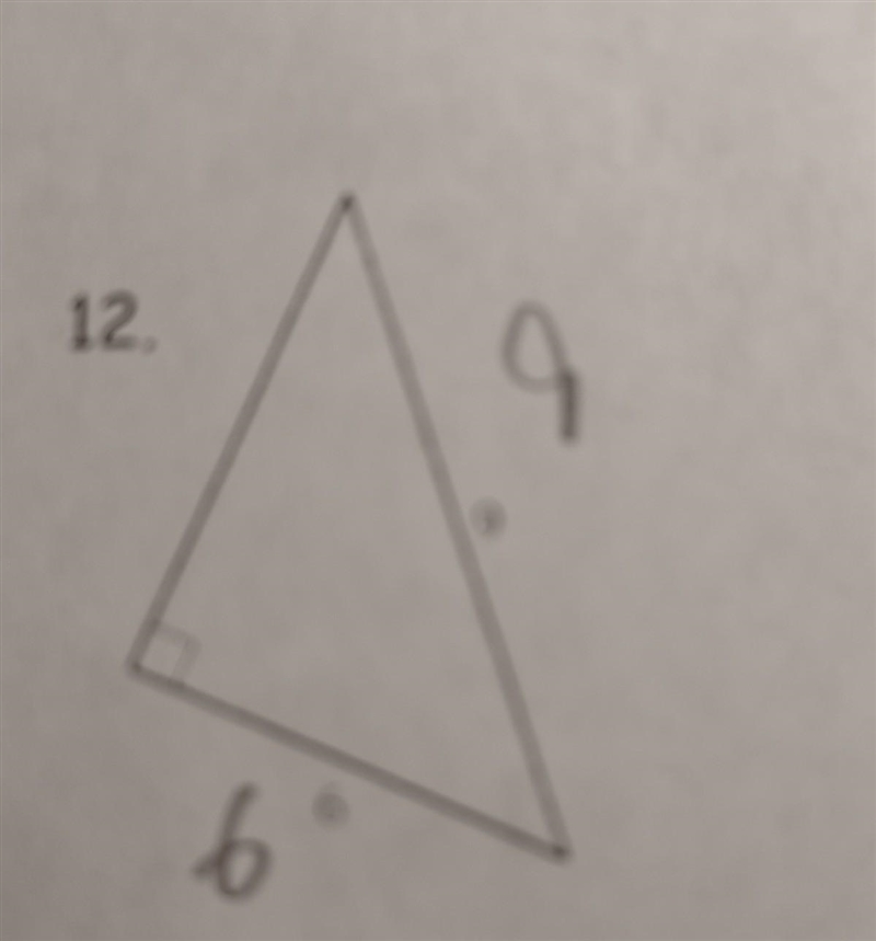 Solve using the pathagorean theorem​-example-1