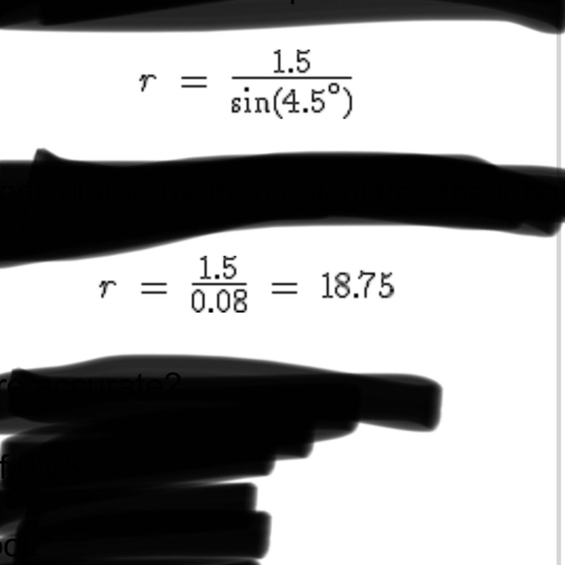 Shane is a building engineer and is determining the length of an access ramp needed-example-1