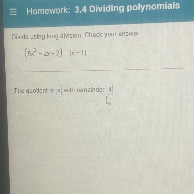 HELPP PLS ! THE ANSWER IS x=4 BUT ..-example-1