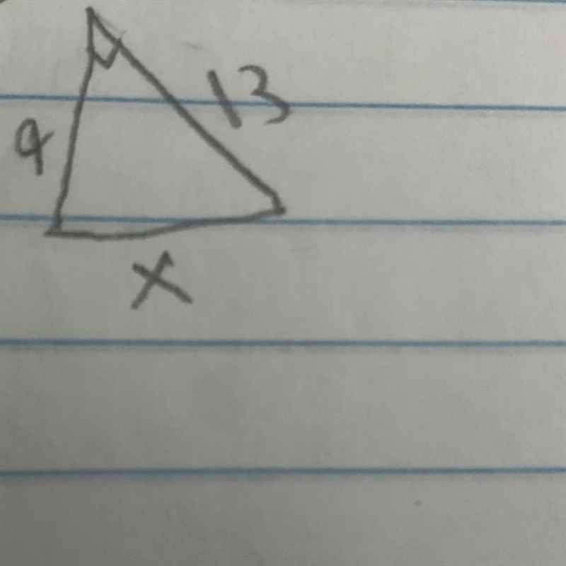 Find the value of x. Leave your answer in simplest radical form.-example-1