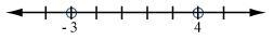 Select the graph for the solution of the open sentence. Click until the correct graph-example-3