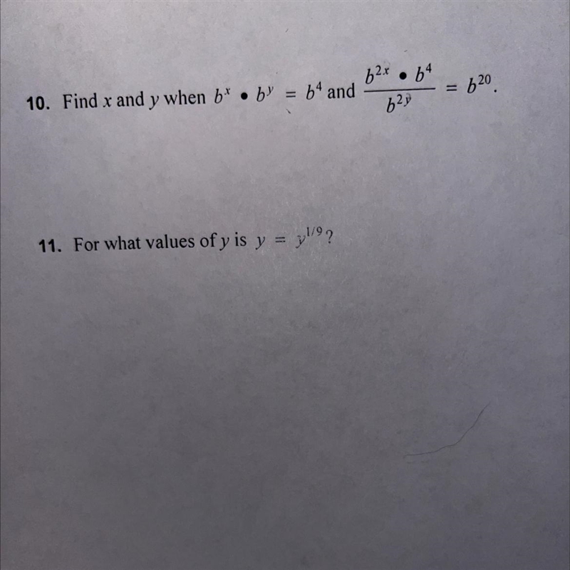 PLEASE HELP!!!!!!!!!! It’s algebra Both questions please-example-1