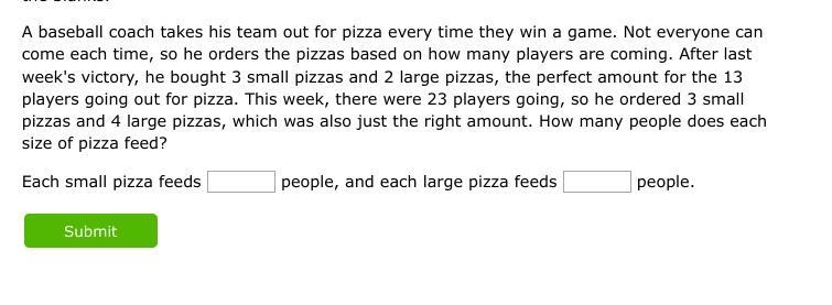 Help me write a system of equations to describe the situation below, solve using elimination-example-1