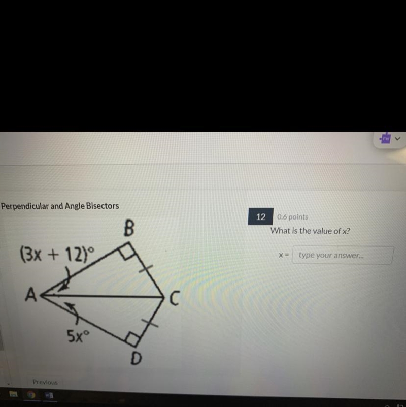 What is the value of x? And what is the m-example-1