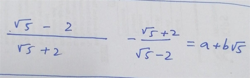 Please solve the given problem Find the excat value of a and b PLEASE help me ​-example-1