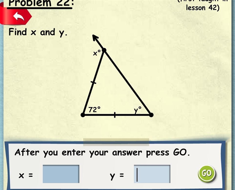 Need help please answer for x and y-example-1