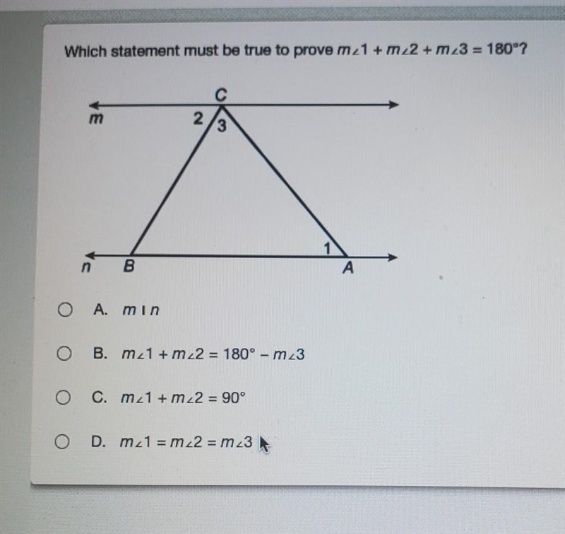 Which statement must be true to prove 180​-example-1