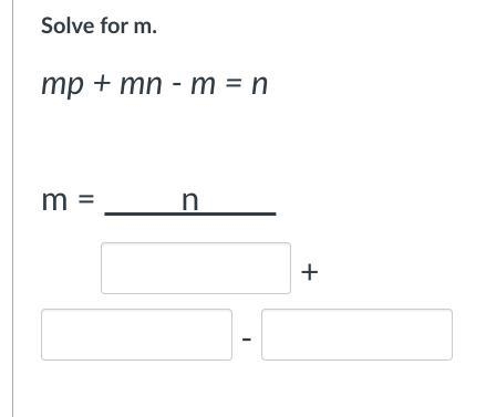 Solve for m......thanks-example-1