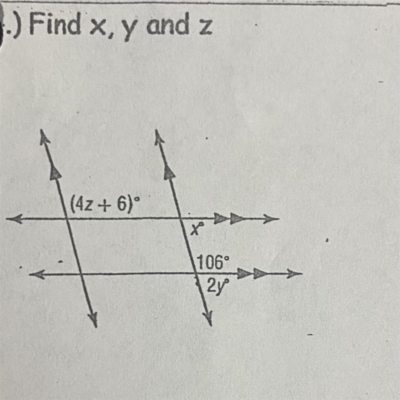 Find x, y and z. I really need help!-example-1