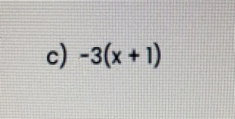 Use the distributive property and gather the like terms in the equation below.-example-1