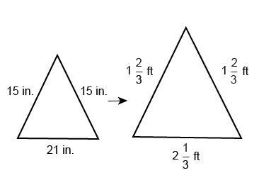 Item 3 Question 1 The triangle on the left is transformed into the triangle on the-example-1