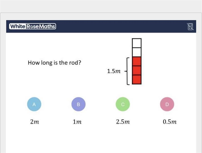 How long is the rod? HELP DUE TMWR I DONT UNDERSTAND ⚠️⚠️⚠️⚠️⚠️-example-1