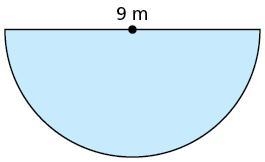 Find the perimeter of the semicircular region. Round your answer to the nearest hundredth-example-1