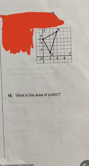 What is the area of ABC? I need help asap!-example-1