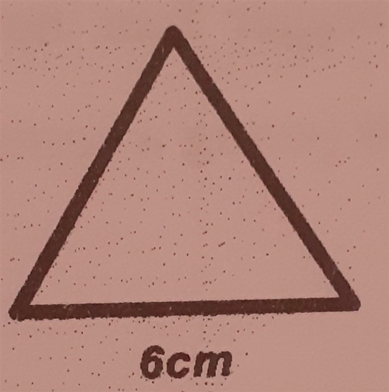 Find the height of the equilateral triangle ​-example-1