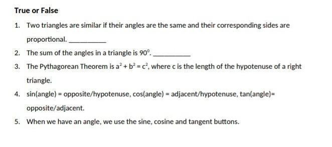 It math questions: true or false!​-example-1