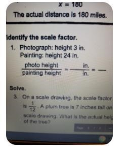 1. Photograph: height 3 in. Painting: height 24 in. photo height in. painting height-example-1