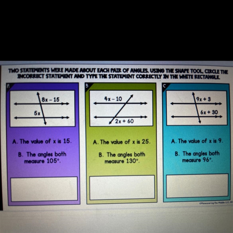 Please help me!!!!! Help me find what is correct and what is wrong.-example-1