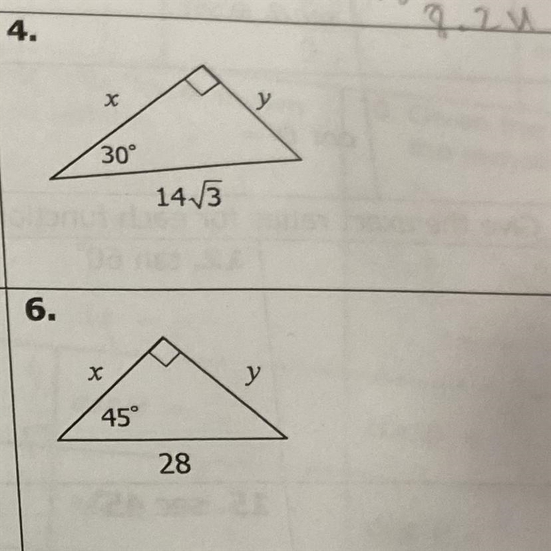 Can someone help solve both of these? ASAP-example-1