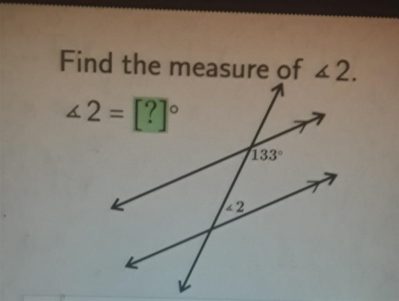 Find the measurement of 2-example-1